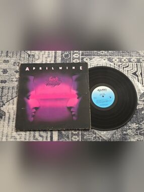April Wine First Glance 1978 Vinyl AQR 517 Canada Rare First Press Release "Ster